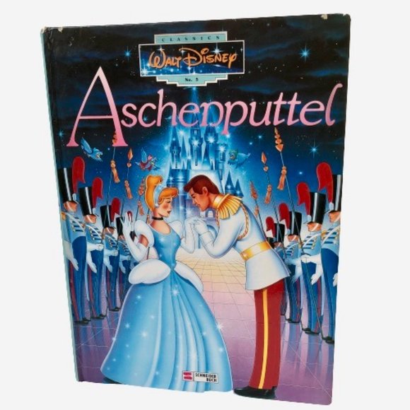 Walt Disney Cinderella Book in GERMAN Hard Cover - Picture 8 of 8